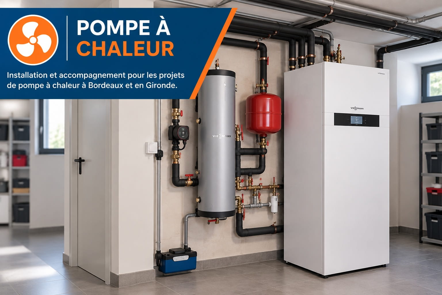 Installation de pompe à chaleur à Bordeaux et en Gironde