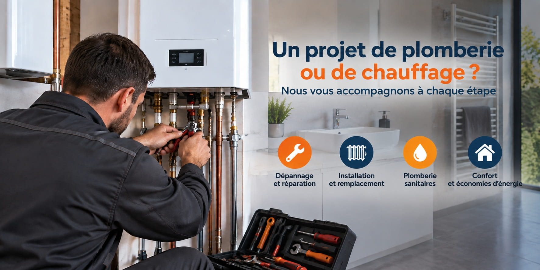 Plombier chauffagiste à Bordeaux et en Gironde – plomberie et chauffage