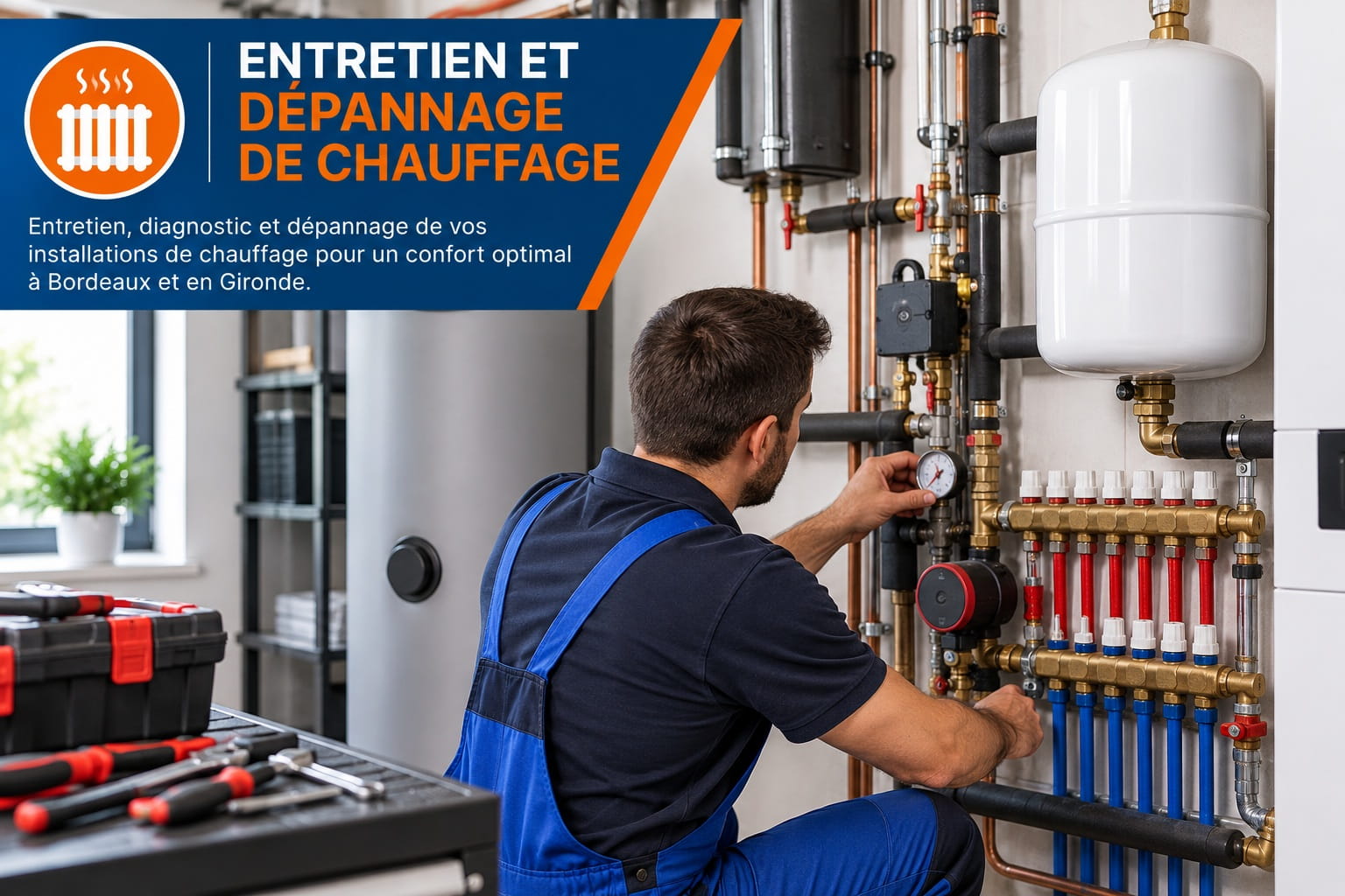 Dépannage chauffage à Bordeaux et en Gironde